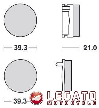 KLOCKI HAMULCOWE SBS 525 HF