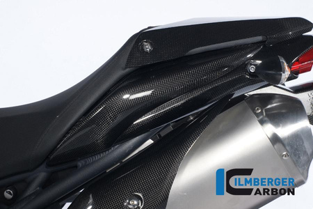 Panel boczny underseat (lewy) - carbon Triumph Speed Triple (2011-now) ILMBERGER SDL.015.TRSPT.K