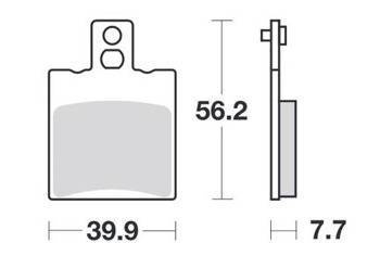 KLOCKI HAMULCOWE SBS 149 HF