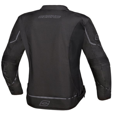 Motocyklowa Kurtka Tekstylna Ozone Jet II Lady Black