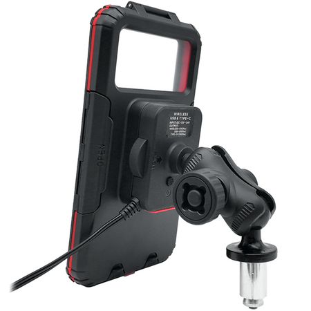 FreedConn motocyklowy uchwyt na telefon MC42-03 z ładowaniem indukcyjnym