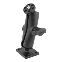 RAM® Double Ball Mount z płytką AMPS i adapterem kamery sportowej 1/4"-20