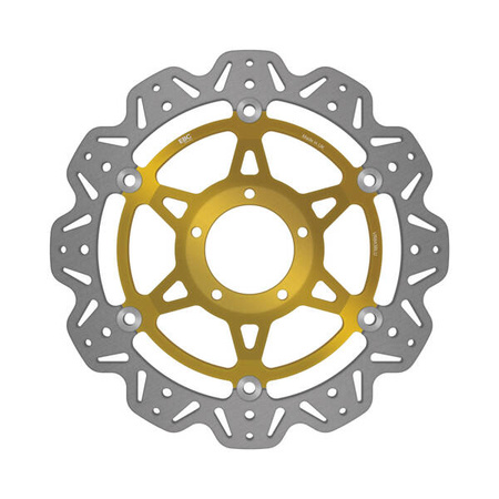 EBC Tarcza hamulcowa motocyklowa VR843GLD VEE, złota