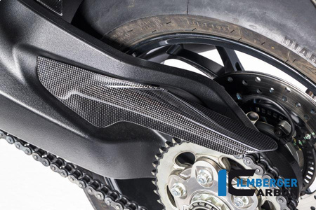 Osłona tylnej zębatki carbon o powierzchni błyszczącej - Ducati Monster 1200 / 1200 S (2014-2016) ILMBERGER KEH.010.D12MG.K