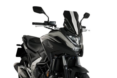 Szyba sportowa PUIG do Honda NC750X 2021-2024 Czarny (N) 20773N