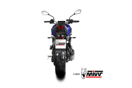 Mivv Układ wydechowy AK-1 TITANIUM WITH CARBON CAP YAMAHA MT-07 / FZ-07 2025