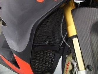 OSŁONA CHŁODNICY APRILIA RSV-4 BLACK
