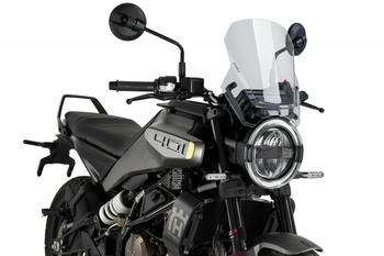 Owiewka PUIG do Husqvarna Svartpilen 125 / 401 24-25 Przezroczysty (W) 22188W