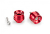 Końcówki kierownicy PUIG Speed do Yamaha R1 / R6 / R7 Czerwony (R) 21401R