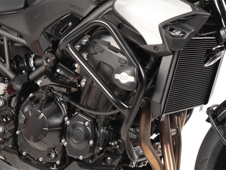 Engine protection bar black incl. protection pads for Kawasaki Z 900 / SE (2025-)