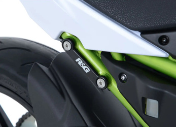 ZAŚLEPKA PODNÓŻKA KAWASAKI Z 650 NINJA 650 (17-) PARA BLACK