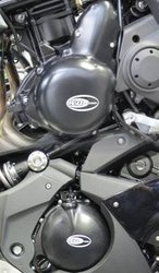 ZESTAW OSŁON SILNIKA RG RACING KAWASAKI ER6 06-/650 VERSYS 10-/NINJA 400R (JAPAN) (2 CZĘŚCI) BLACK
