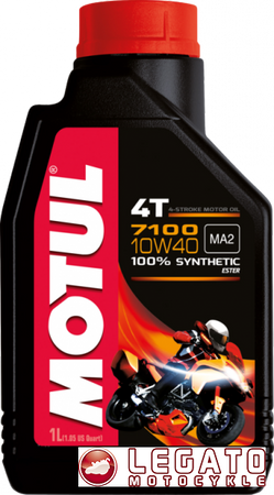Olej MOTUL 7100 10W40 4T 4L - 100% Synthesis (104092)