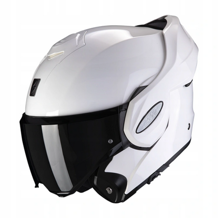 KASK SCORPION EXO-TECH BIAŁY SZCZĘKOWY 