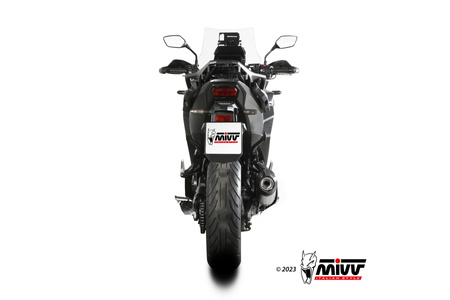 Mivv Tłumik końcowy OVAL TITANIUM WITH CARBON CAP HONDA NT 1100 2022-2024