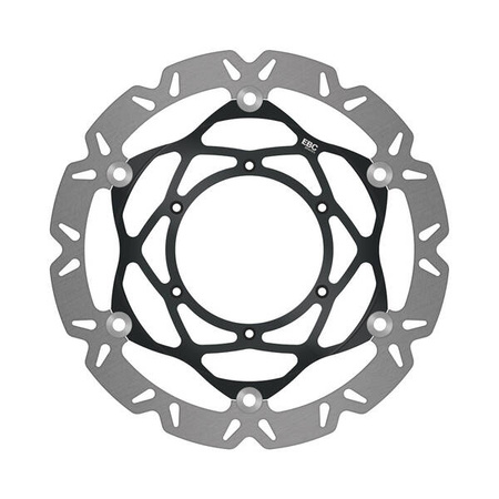 EBC Tarcza hamulcowa motocyklowa SMX6028 Supermoto, 320mm, konturowa, Carbon Look
