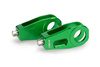 Napinacze łańcucha PUIG do Yamaha R6 06-15 Zielony (V) 20697V