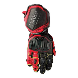RĘKAWICE MOTOCYKLOWE RST PRO SERIES GP D3O BLACK FLUO RED S