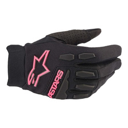 RĘKAWICE ALPINESTARS LADY STELLA FULL BORE BLACK/FLUO PINK