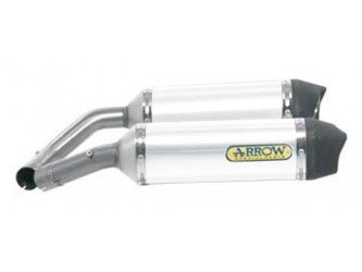 Tłumik końcowy Arrow Race-Tech Aluminium White Yamaha YZF-R1 2009-2014