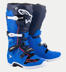 BUTY ALPINESTARS TECH 7 ALPINE BLU NIGHT NAVY BRIG RED
