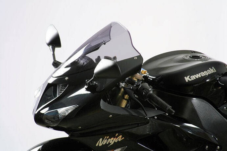 MRA Szyba motocyklowa KAWASAKI ZX 10 R, ZX636C/ZX600N/XCT00D, 2006-2007, forma R, bezbarwna