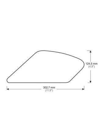TANKPADY BOCZNE PUIG DO DUCATI MONSTER 821 / 1200 2014-2022