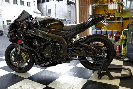 Carbon2Race osłony ramy karbonowe Suzuki GSX-R 600/750 2006-2010