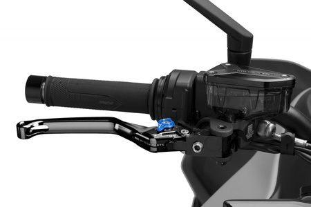 Regulowana dźwignia hamulca PUIG 4.0 EVO (bez zawiasu, wymaga adaptera) Czarny (N) 4120NN