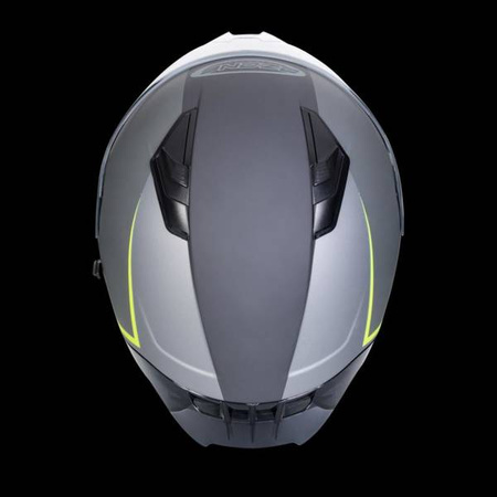 KASK OZONE INTEGRALNY SPRINT STRIPE MATTE BLACK/GREY/FLUO YELLOW