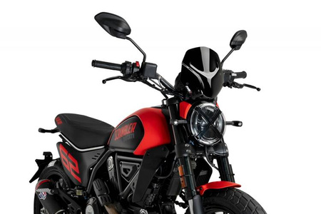 Owiewka PUIG do Ducati Scrambler FT/Icon/Nightshift 2023-2025 Czarny (N) 21580N