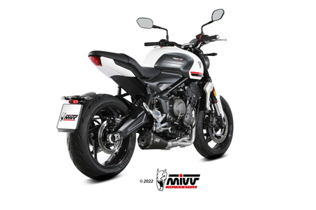 Mivv Układ wydechowy DELTA RACE BLACK stal nierdzewna TRIUMPH TRIDENT 660 2021-2024