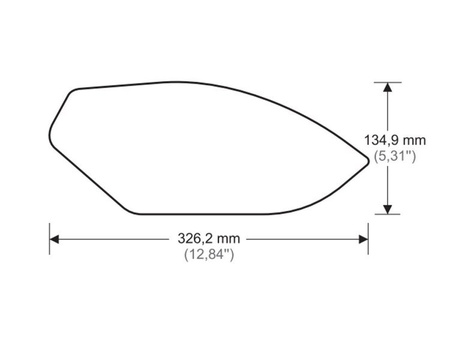 TANKPADY BOCZNE PUIG DO BMW S1000RR 2009-2018 / S1000R 2014-2020