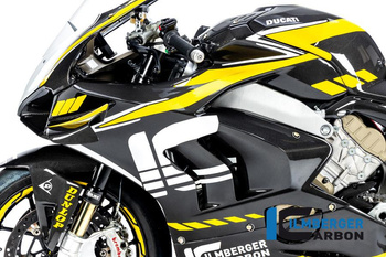 Panel boczny owiewki lewy - połysk do motocykla DUCATI Panigale V4 R Racing (2019-2021) ILMBERGER VEL.061.V4RRG.K