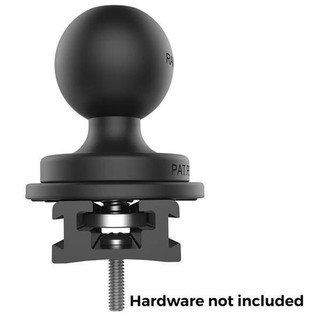 5-calowy modułowy aluminiowy czarny RAM® Tough-Track™