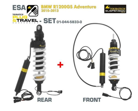 Zestaw zawieszenia Touratech Suspension Plug & Travel-ESA SET do BMW R1200GS Adventure Modele 2010-2013