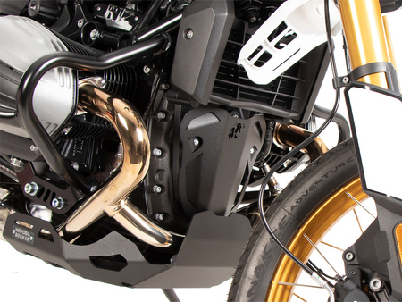 Additional engine protection plate expansion black for BMW R 12 nineT (2024-)