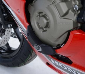 SLIDERY SILNIKA RG RACING HONDA CBR1000RR / RR SP / RR SP2 (17-), LEWA STRONA BLACK