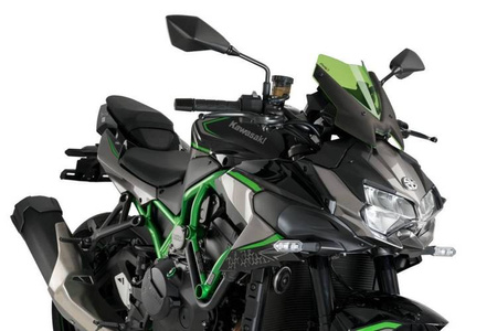 Owiewka PUIG do Kawasaki Z H2 20-22 Zielony (V) 20506V