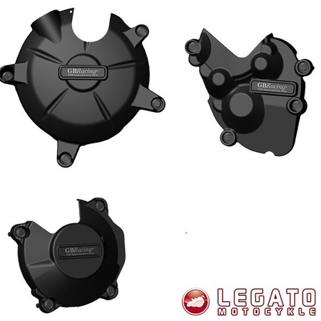 Zestaw osłon dekli silnika GB Racing Kawasaki ZX-6R 2013-2017