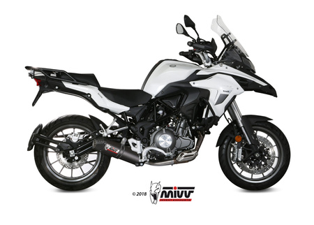 Mivv Tłumik końcowy OVAL CARBON with carbon cap BENELLI TRK 502 2017-2025