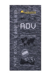 Wielofunkcyjny komin "Travel", szary