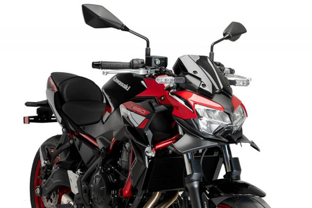 Przedni spoiler dociskowy do Kawasaki Z650 2021-2025 Czarny mat (J) 21134J