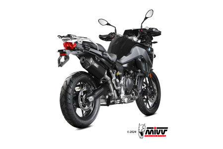 Mivv tłumik końcowy SPEED EDGE BLACK STAINLESS STEEL BMW F 800 GS 2024-2025