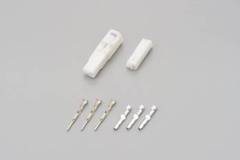 Zestaw konektorów  3P  biały  050-Typ  do kierunkowskazów HONDY