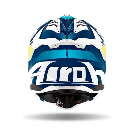 KASK AIROH AVIATOR 3 SABER BLUE MATT
