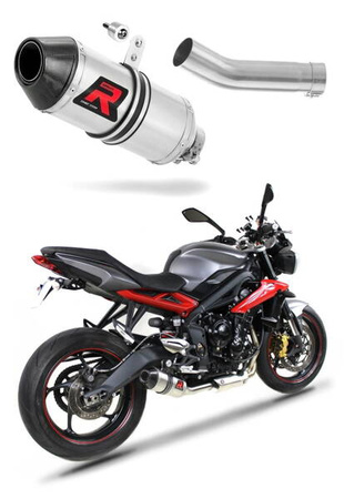 Dominator tłumik HP3 Triumph STREET TRIPLE 675 R / S / RS 2013 - 2016