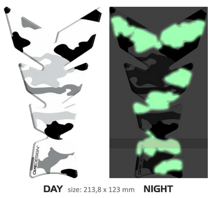 ONEDESIGN tankpad Moon "Soft Touch" mimetic FLUORESCENT