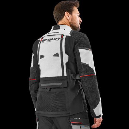 TRACKER MEN JKT LIGHT GREY Shima