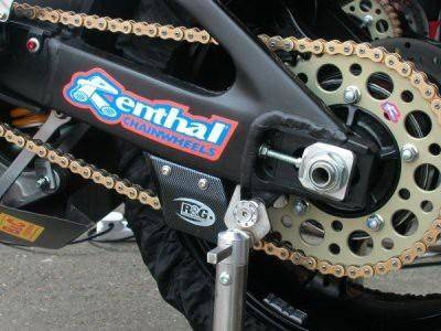 OSŁONA ŁAŃCUCHA RG RACING SHARKS FIN TOE GUARD BLACK